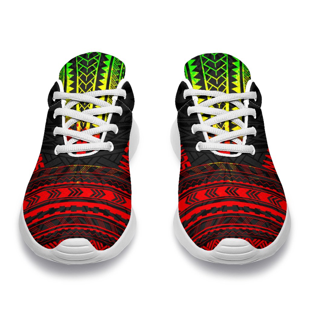 Marshall Islands Sporty Sneakers - Polynesian Chief Reggae Version - Polynesian Pride