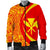 Kanaka Mauna Kea Polynesian Men's Bomber Jacket - Circle Style - Polynesian Pride