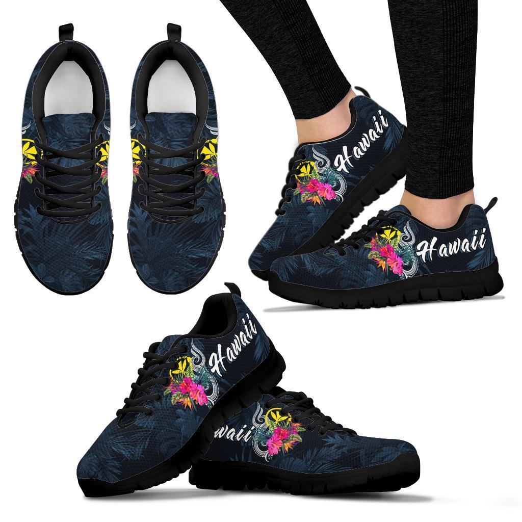 Hawaii Polynesian Sneakers - Tropical Flower - Polynesian Pride
