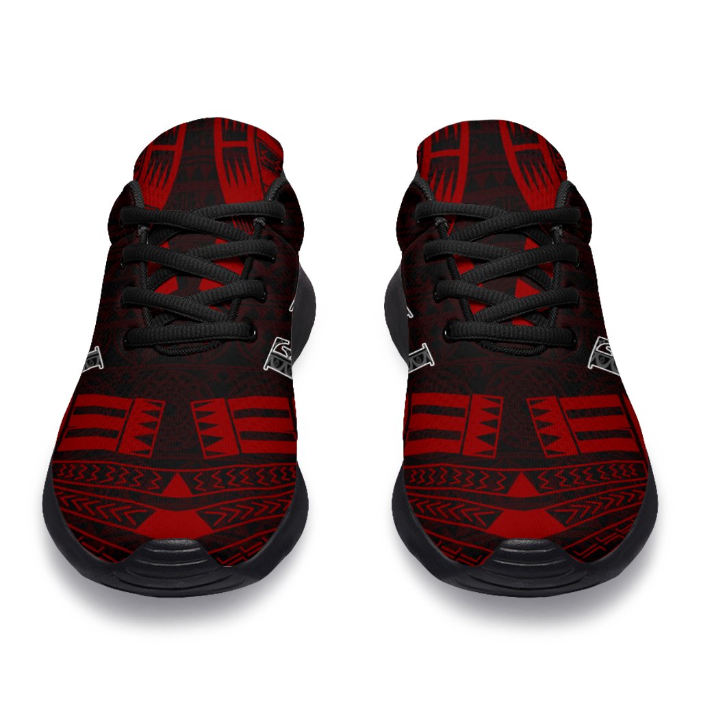 Fiji Sport Sneakers - Polynesian Tattoo Red - Polynesian Pride
