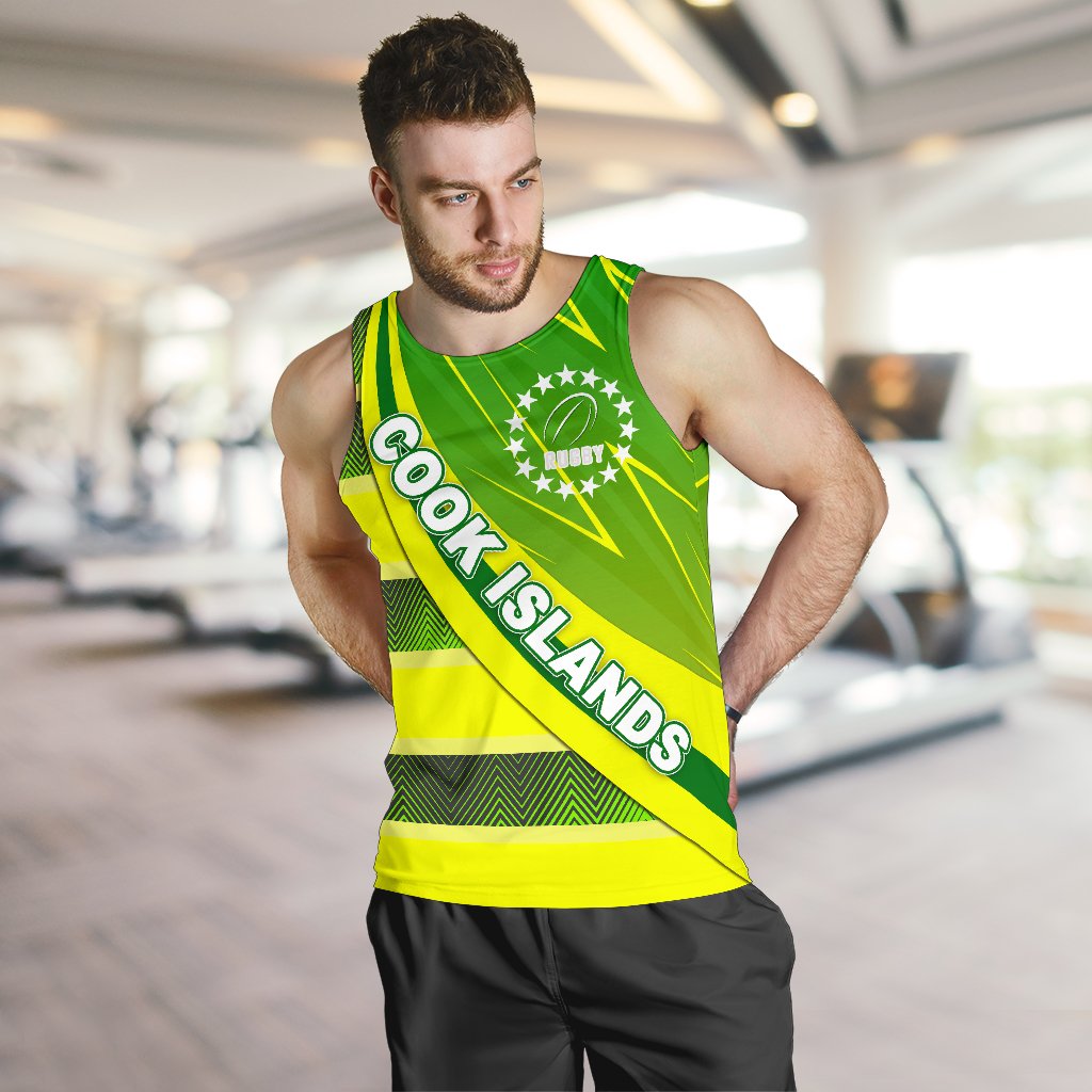 Cook Islands Men Tank Top Victorian Vibes - Polynesian Pride
