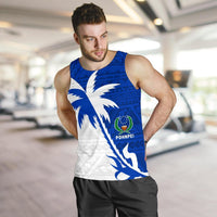 Pohnpei Coconut Tree Men's Tank Top K4 - Polynesian Pride