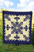 Hawaiian Pineapple Pattern Premium Quilt - Blue - Argu Style - AH - Polynesian Pride