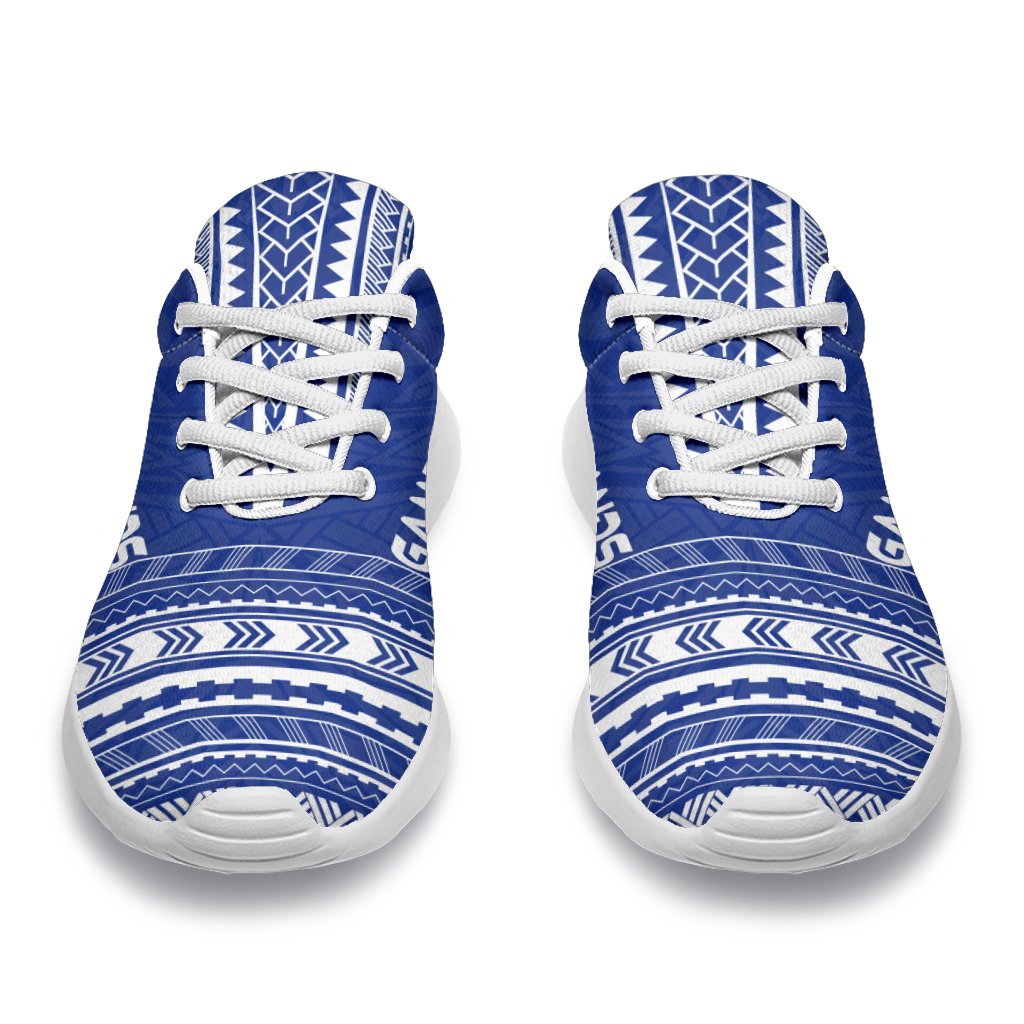 Gambier Islands Sporty Sneakers - Polynesian Chief Flag Version - Polynesian Pride