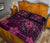 Hawaii Mix Polynesian Turtle Plumeria Quilt Bed Set - AH - Nick Style - Pink - Polynesian Pride