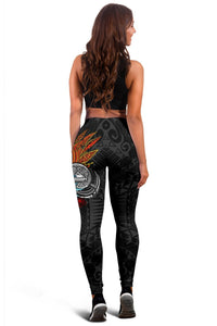 American Samoa Leggings - Polynesian Eagle - Polynesian Pride