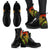 Samoa Leather Boots - Samoa Polynesian Decorative Patterns - Polynesian Pride