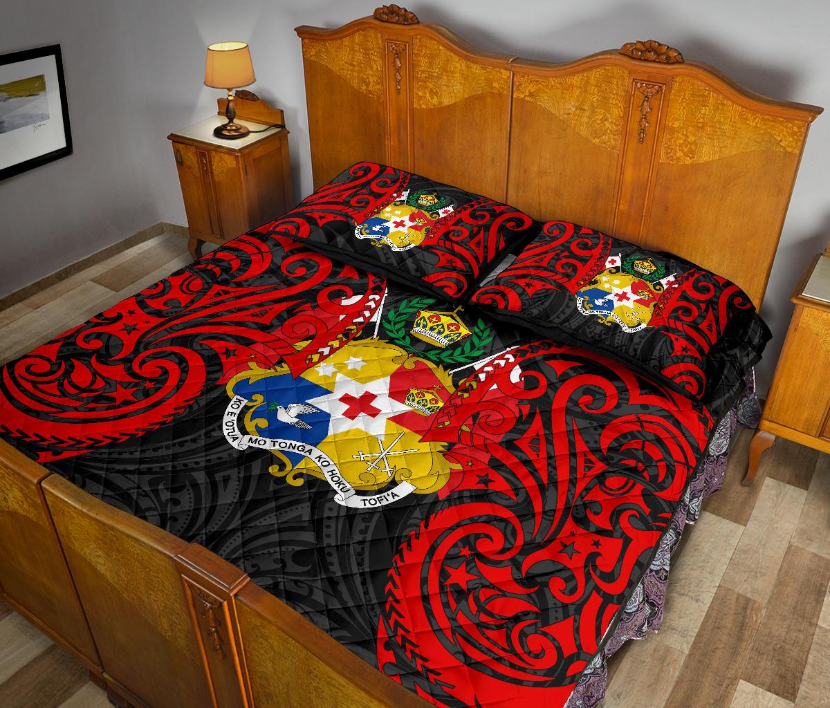 Tonga Polynesian Quilt Bed Set - Tongan Spirit - Polynesian Pride