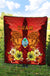 Guam Premium Quilt - Tribal Tuna Fish - Polynesian Pride