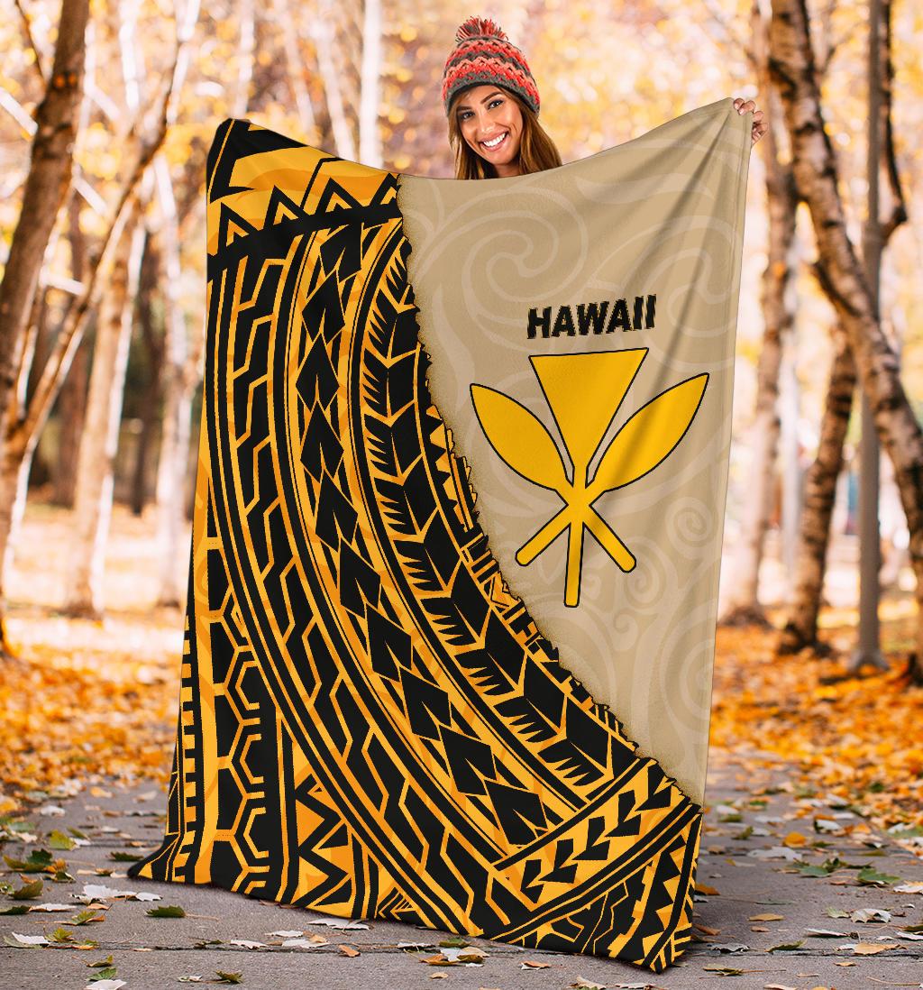 Hawaii Premium Blanket - Polynesian Wild Style - Polynesian Pride
