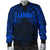 Samoa Spirit Men's Bomber Jacket (Blue) Blue - Polynesian Pride