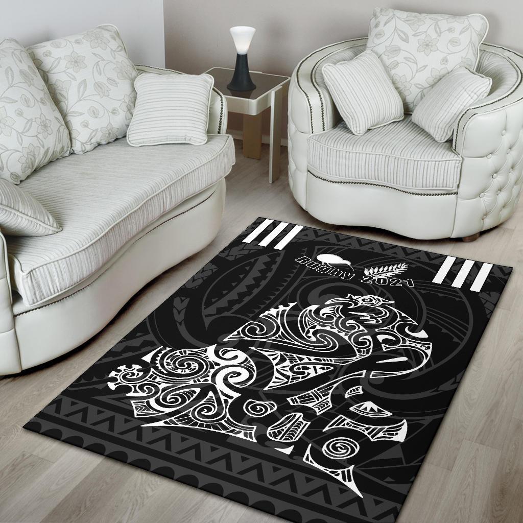 Aotearoa Super Rugby New Zealand Area Rug Maori Kiwi - Polynesian Pride