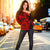 (Custom Personalised) Polynesian Guinea Women's Off Sweaters - Moana Maui Tattoo With Coat Of Arm Guinea Red - Polynesian Pride
