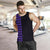 Hawaii Kakau Polynesian Coat Of Arms Men's Tank Top - Purple - Polynesian Pride