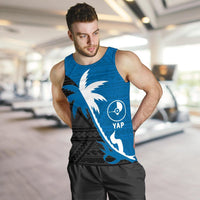 Yap Coconut Tree Men's Tank Top K4 - Polynesian Pride
