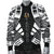 Vanuatu Men Bomber Jackets - Polynesian Tattoo Black - Polynesian Pride