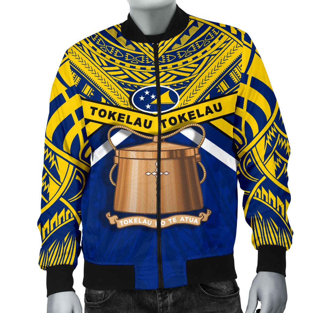 Tokelau Rugby Men Bomber Jacket Version - Polynesian Pride