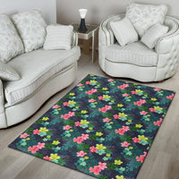 Tropical Hibiscus Rug - Polynesian Pride