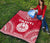 Tahiti Premium Quilt - Tahiti Flag Polynesian Chief Red Version - Polynesian Pride