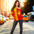 Kanaka Polynesian Mauna Kea Women's Off Shoulder Sweater - Morale Style - Polynesian Pride