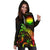 CNMI Polynesian Hoodie Dress - Turtle With Blooming Hibiscus Reggae - Polynesian Pride