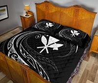 Kanaka Quilt Bed Set - White - Frida Style - Polynesian Pride