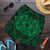 Polynesian Plumeria Mix Green Black Men's Short - Polynesian Pride