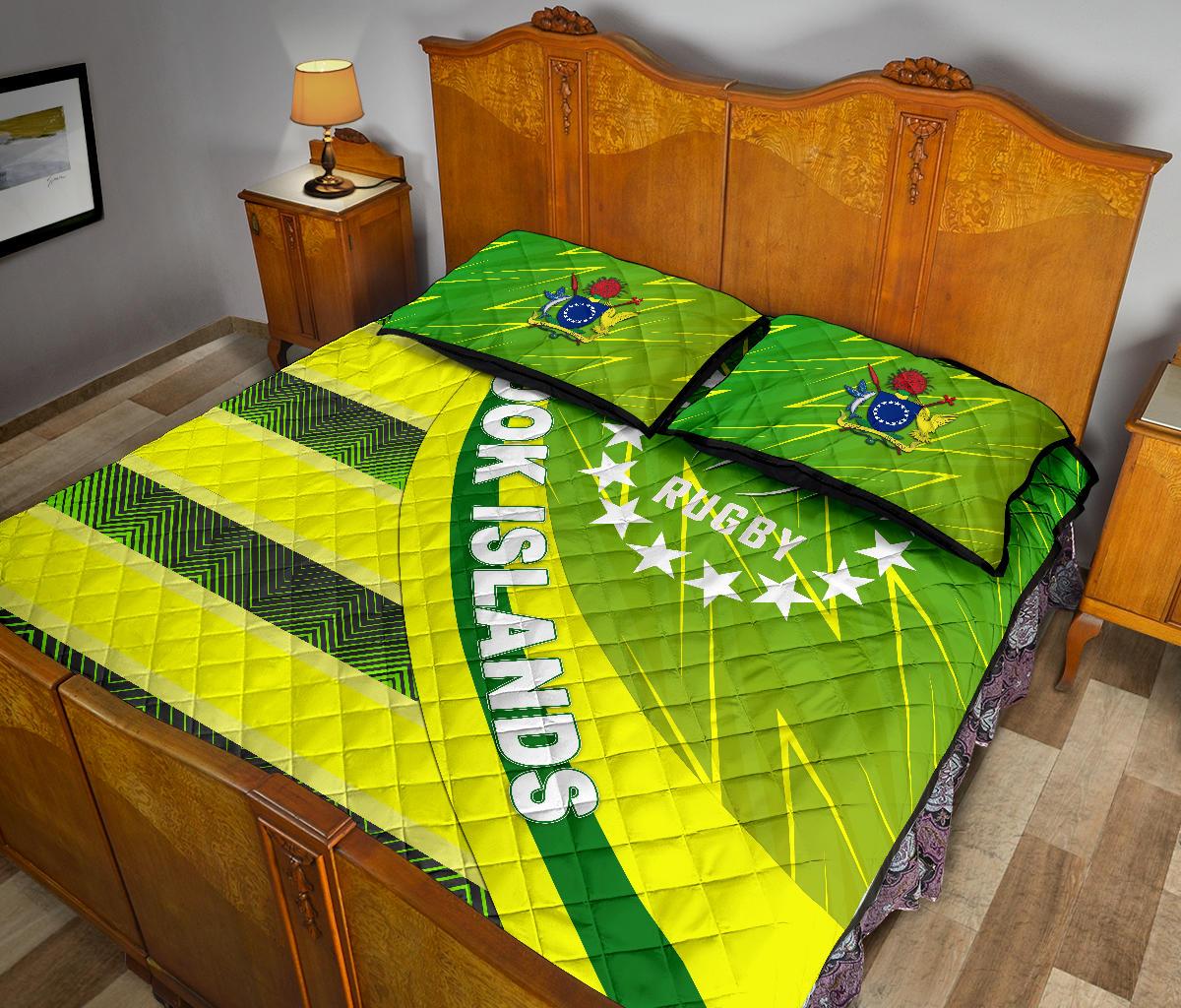 Cook Islands Quilt Bed Set Victorian Vibes - Polynesian Pride