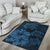 Hawaiian Map Hibiscus Flowers Vintage Polynesian Rug AH - Polynesian Pride