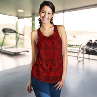 Polynesian Women's Racerback Tank Red - Polynesian Pride