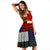 Polynesian Midi Dress - Design Retro Patchwork - Polynesian Pride