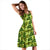 Hawaii Tropical Green Midi Dress - Polynesian Pride