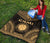 Northern Mariana Islands Premium Quilt - CNMI Seal Polynesian Chief Gold Version - Polynesian Pride