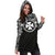 Wallis and Futuna Women Hoodie Dress - Wallis and Futuna Coat Of Arms Polynesian Black Color - Polynesian Pride