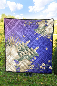 Hawaii Premium Quilt - Hawaii Hibiscus Polynesian Culture Revival - Polynesian Pride