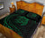 Hawaii Turtle Quilt Bed Set - Green - Frida Style - Polynesian Pride