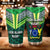 Cook Islands Ruby Tumbler Style Tumbler 30oz X-Large Green - Polynesian Pride