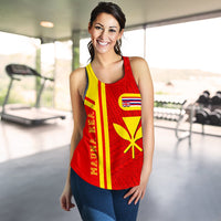 Kanaka Polynesian Mauna Kea Women's Racerback Tank - Morale Style - Polynesian Pride