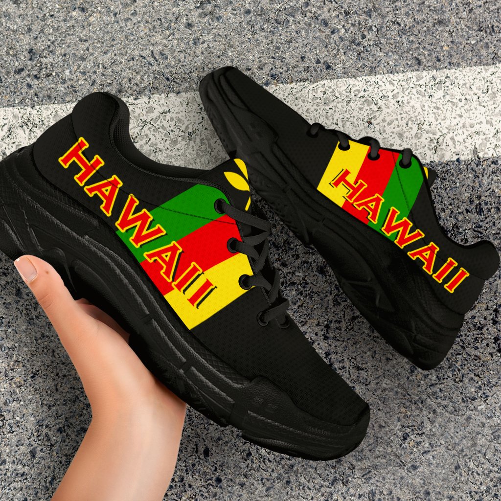Kanaka Maoli Chunky Sneakers - Luxury Sneakers - Polynesian Pride