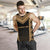 Hawaii Kanaka Polynesian Men's Tank Top Active Gold - Polynesian Pride