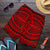 Polynesian Seamless Red Men's Short - Polynesian Pride