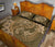 Hawaii Yin Yang Turtle Shark Hibiscus Plumeria Quilt Bed Set - Gold - Polynesian Pride
