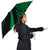 Seal Of Hawaii Umbrella Green - Circle Style - Polynesian Pride