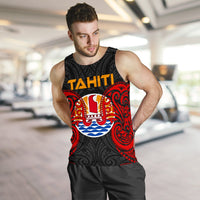 Tahiti Polynesian Men's Tank Top - Tahitians Spirit - Polynesian Pride