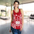 Samoa Polynesian Women Tank Top Map Red White - Polynesian Pride