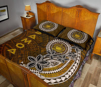 Samoa Quilt Bed Sets - Polynesian Boar Tusk - Polynesian Pride