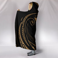 Kanaka Hooded Blanket - Gold - Frida Style - Polynesian Pride