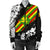 Polynesian Kanaka Flag Women's Bomber Jacket - Nora Style - White - Polynesian Pride
