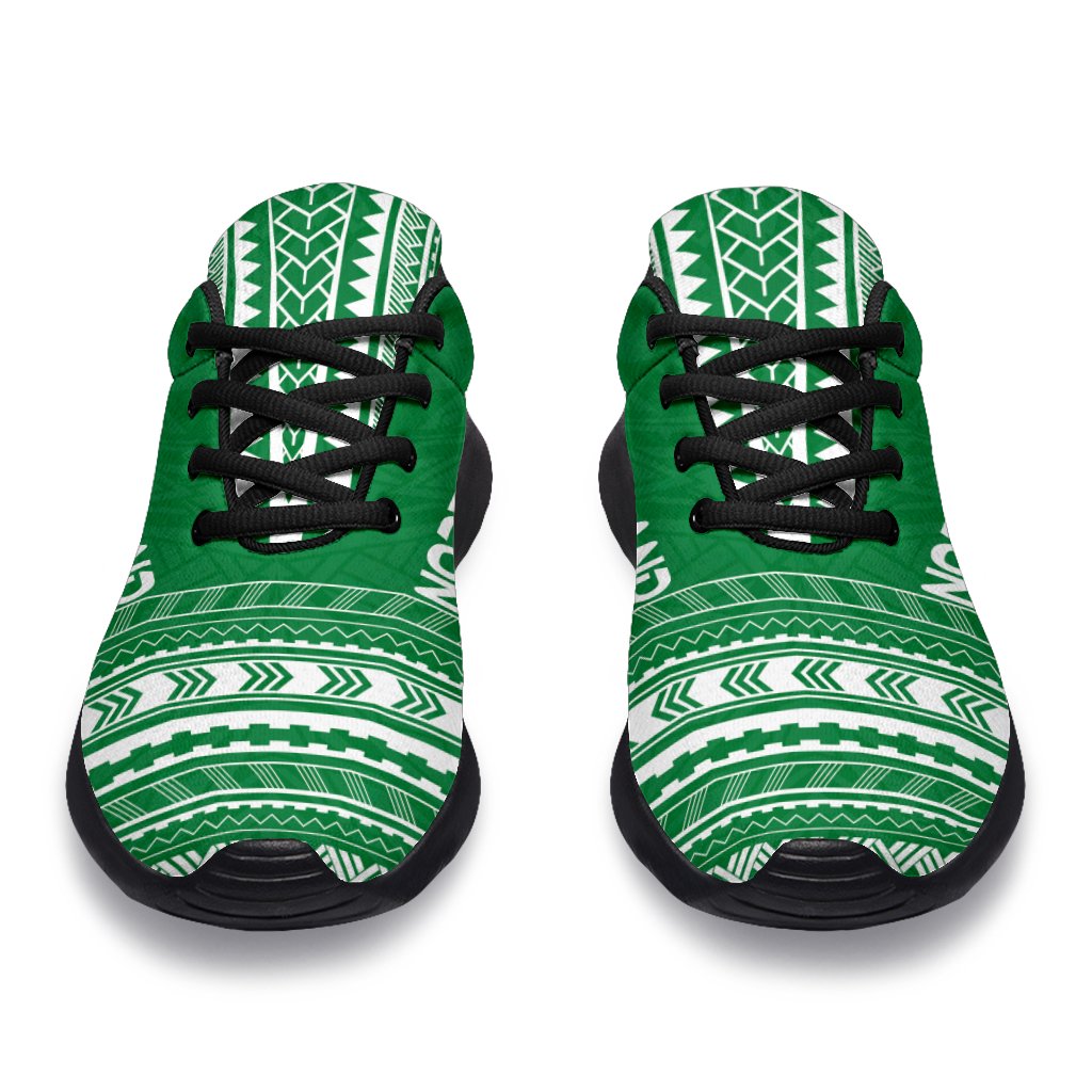 Norfolk Island Sporty Sneakers - Polynesian Chief Flag Version - Polynesian Pride