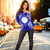 Northern Mariana Islands Polynesian Shoulder Sweater Map Blue - Polynesian Pride